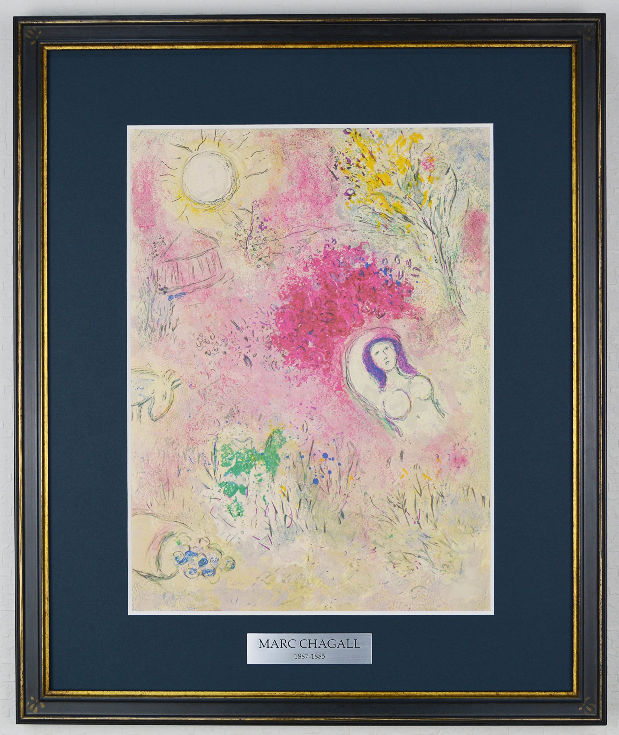 Amazon | マルク シャガール 『クロエ【ダフニスとクロエ】』 絵画