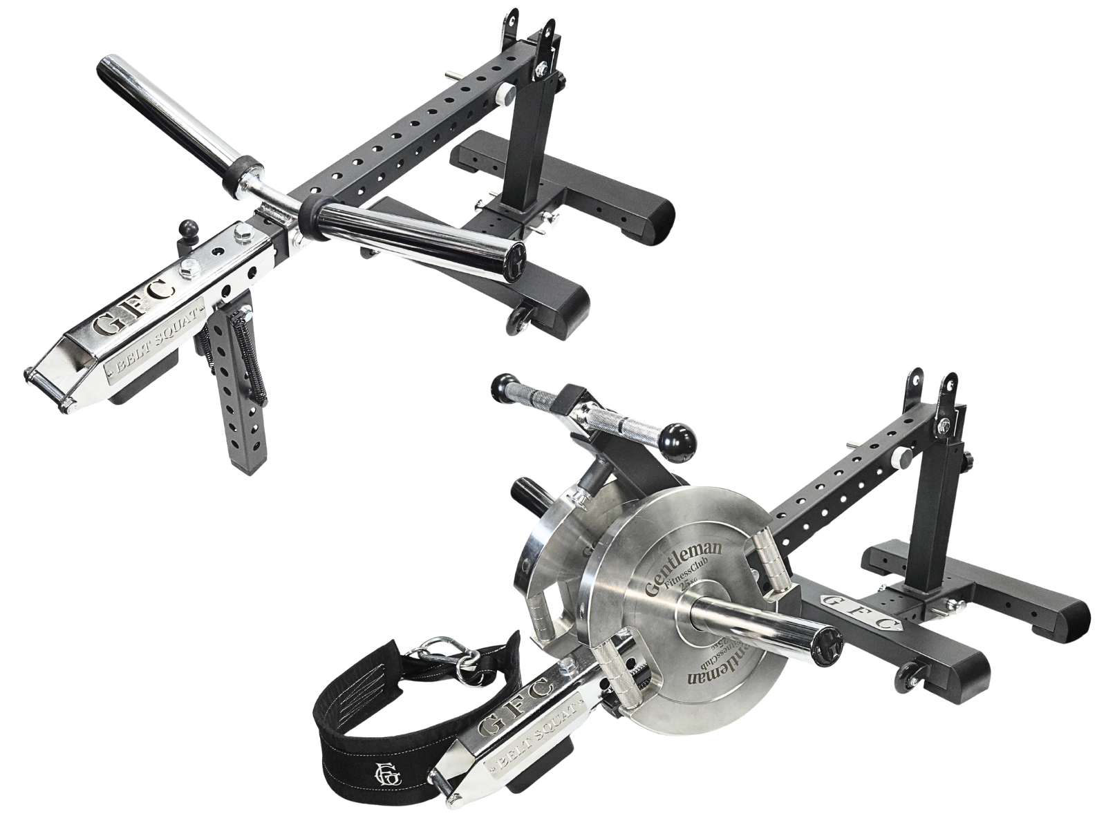 Amazon.co.jp: GentlemanFitnessClub コンパクトベルトスクワット2.0