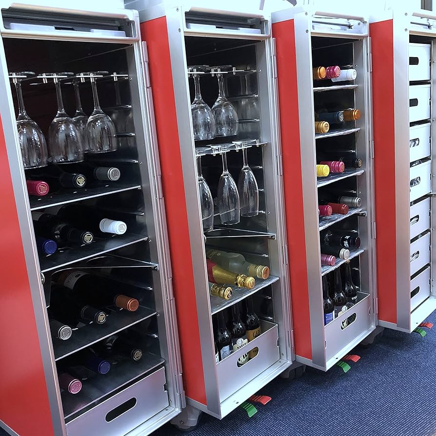 Amazon｜ドロワー 各種ミールカート対応 引出し 機内搭載カート アルミ