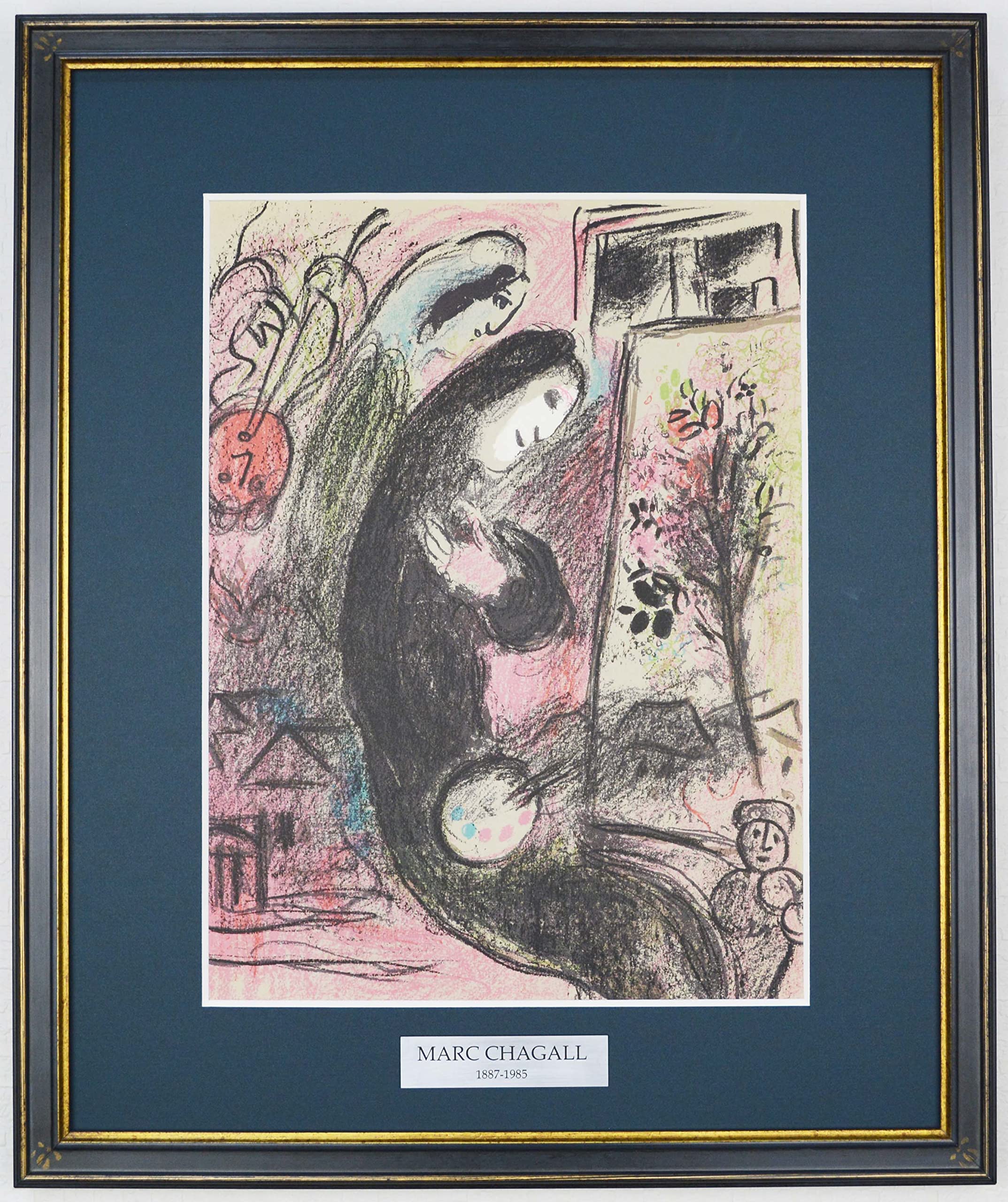 Amazon | マルク シャガール 『霊感【LITHOGRAPHE Ⅱ 1957-1962より