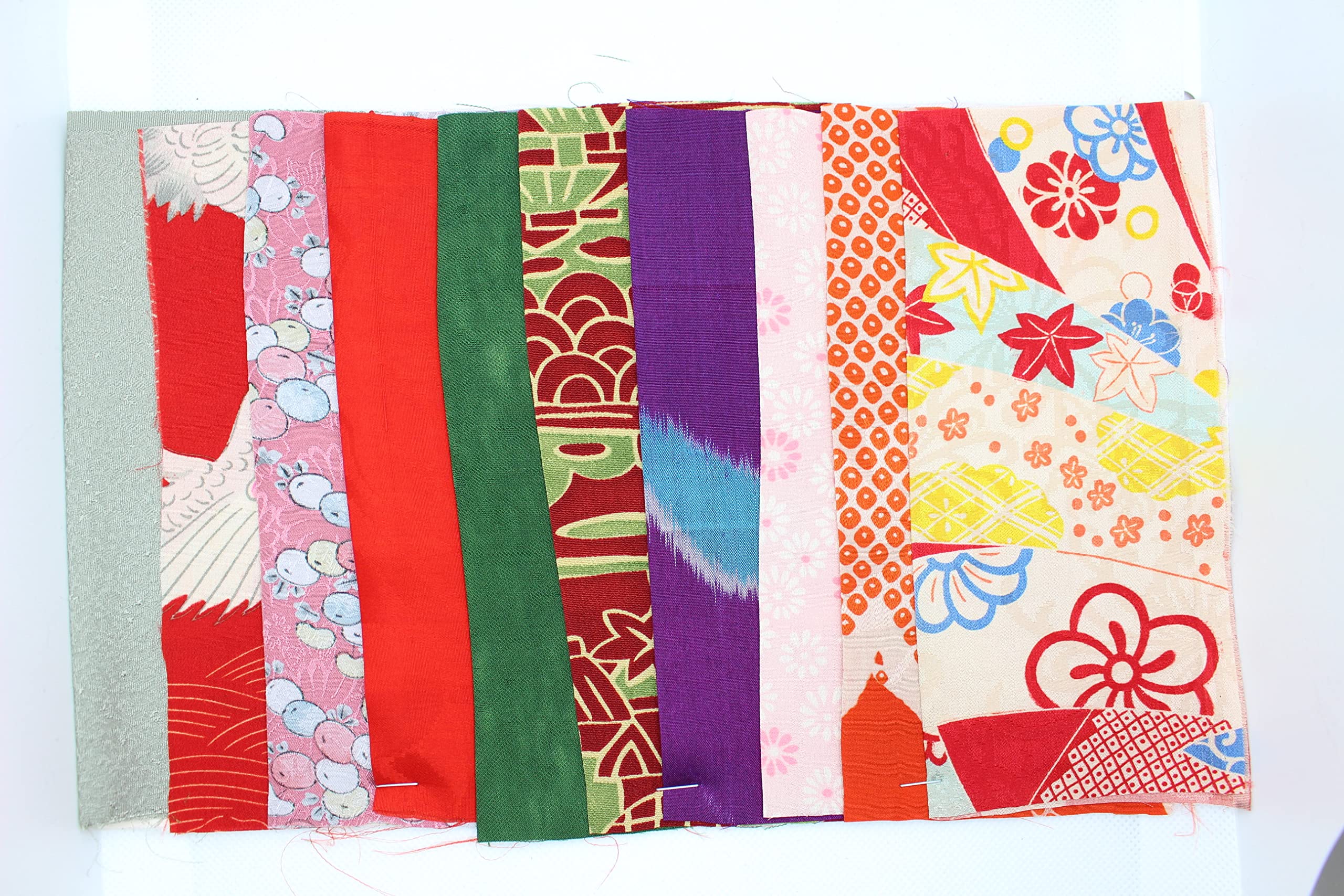 Amazon.co.jp: はぎれセット 和柄 古布 パッチワーク 着物 リメイク 和