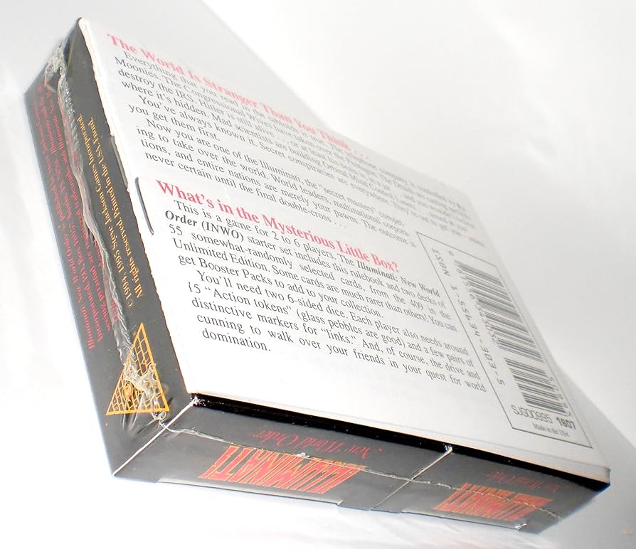 Amazon.co.jp: INWO 1994-1995 イルミナティ 新世界秩序 カードゲーム