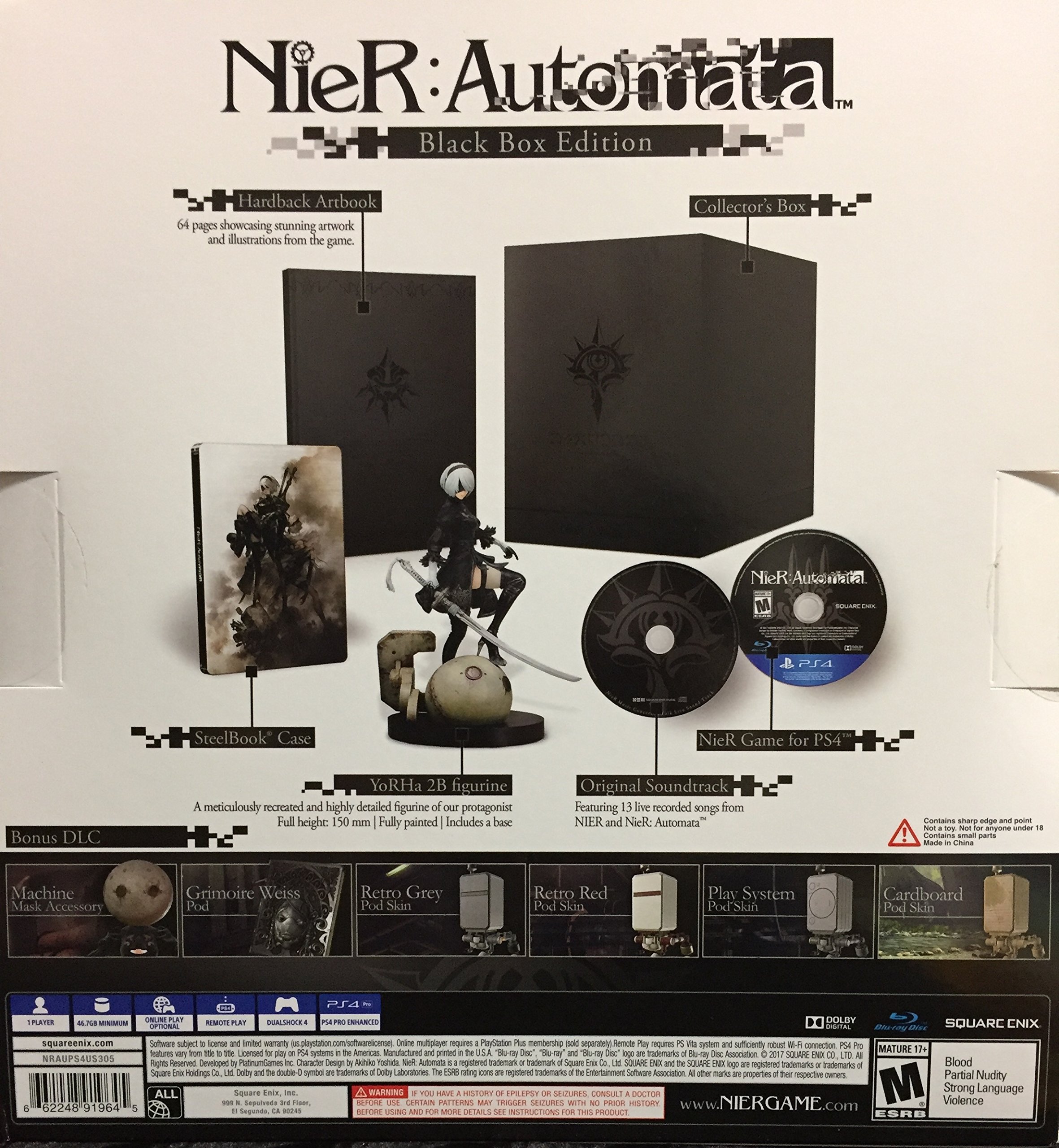 Nier: Automata Black Box Collectors Edition (U.S. Version