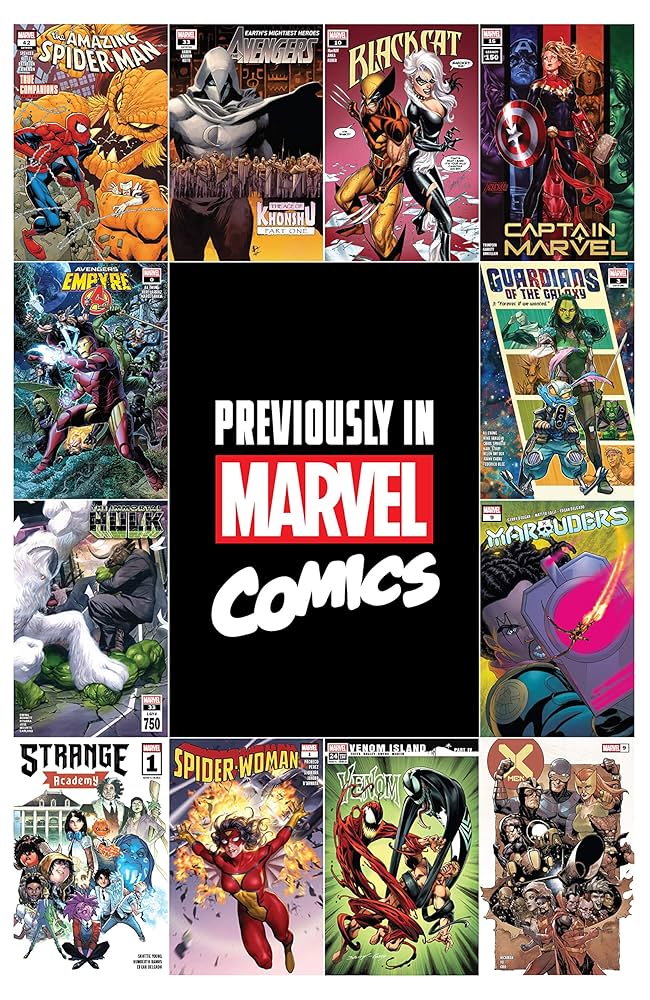 Amazon | Previously In Marvel Comics Recap Guide #1 (Marvel