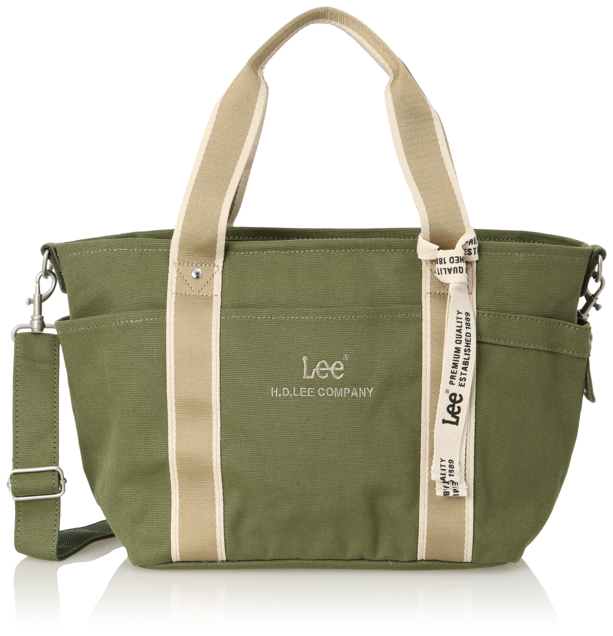 Amazon | Lee arcana コットン トート ショルダー マザーズバッグ 軽量