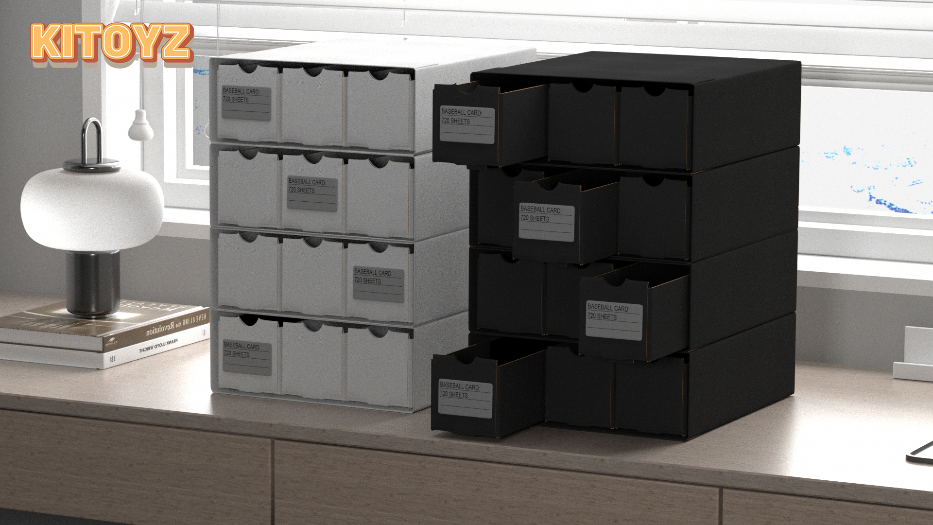 Amazon.com: Kitoyz 8000+Trading Card Storage Boxes with 50 Card