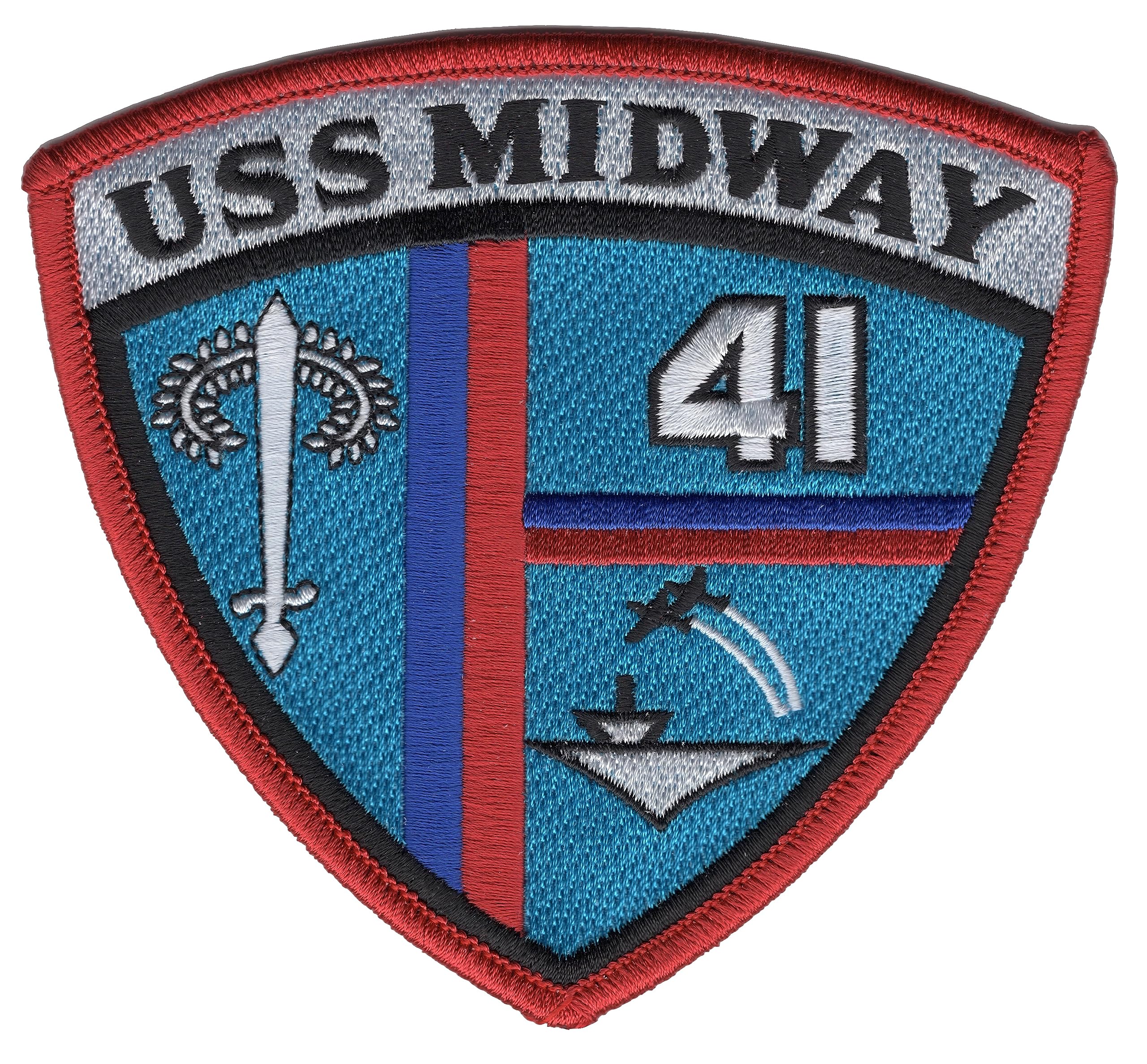 Amazon.com: CV-41 USS Midway Patch : Clothing, Shoes & Jewelry