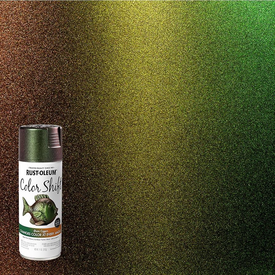 Rust-Oleum 372478 Specialty Color Shift Spray Paint, 11 oz, Green
