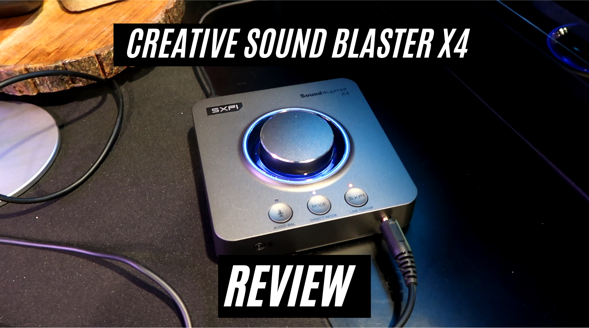 Watch Creative Sound Blaster X4 Review on Amazon Live