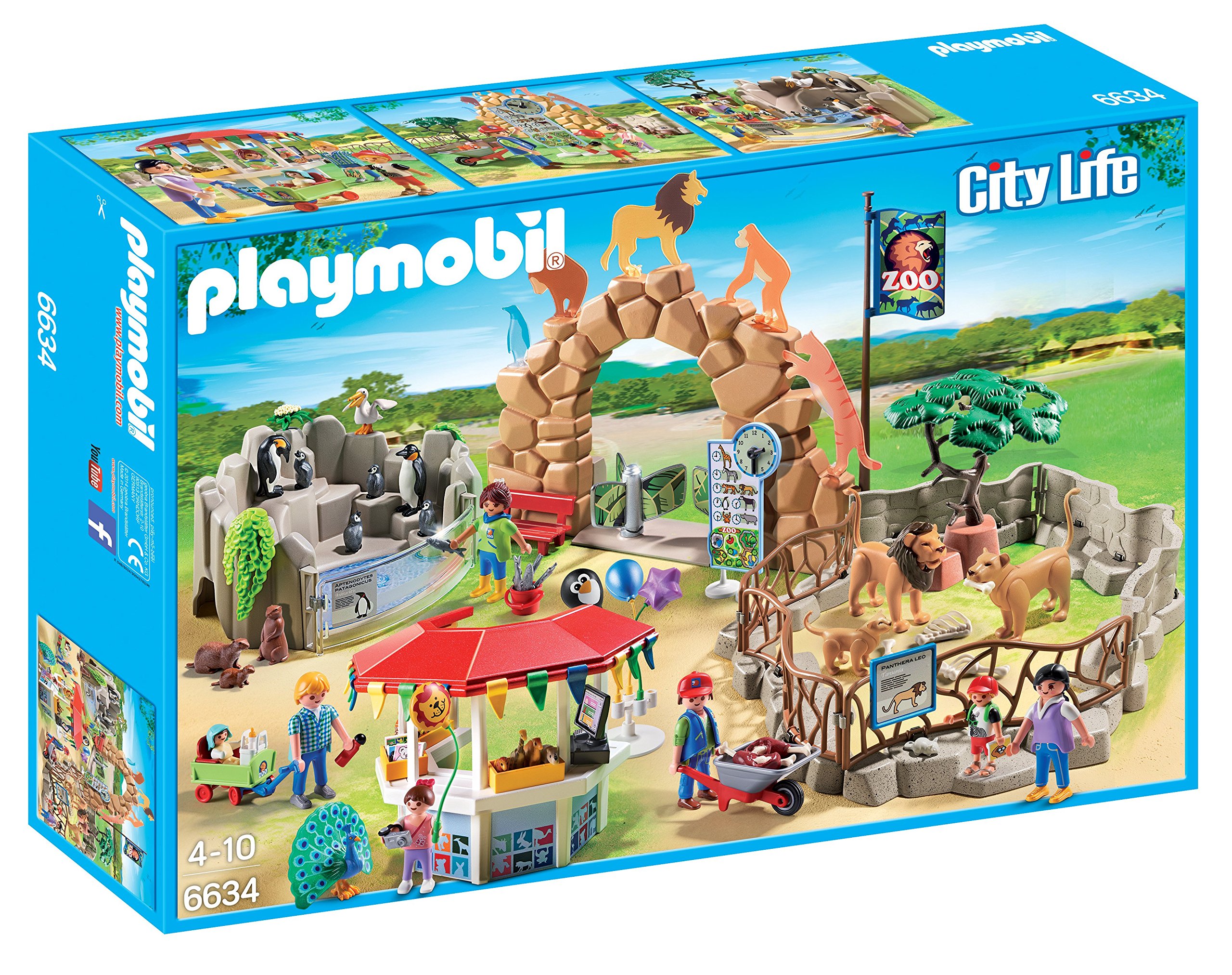 Amazon.co.jp: [プレイモービル]PLAYMOBIL PLAYMOBIL City Zoo Kit