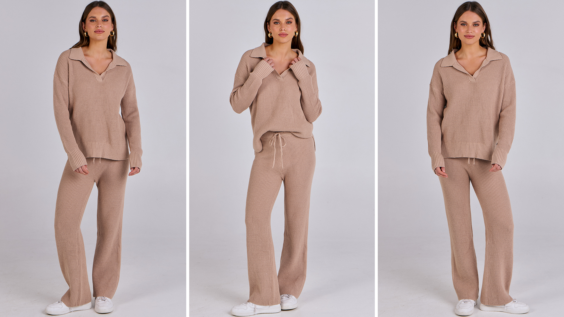 Amazon.com: ANRABESS Women Two Piece Outfits Sweater Sets Lounge