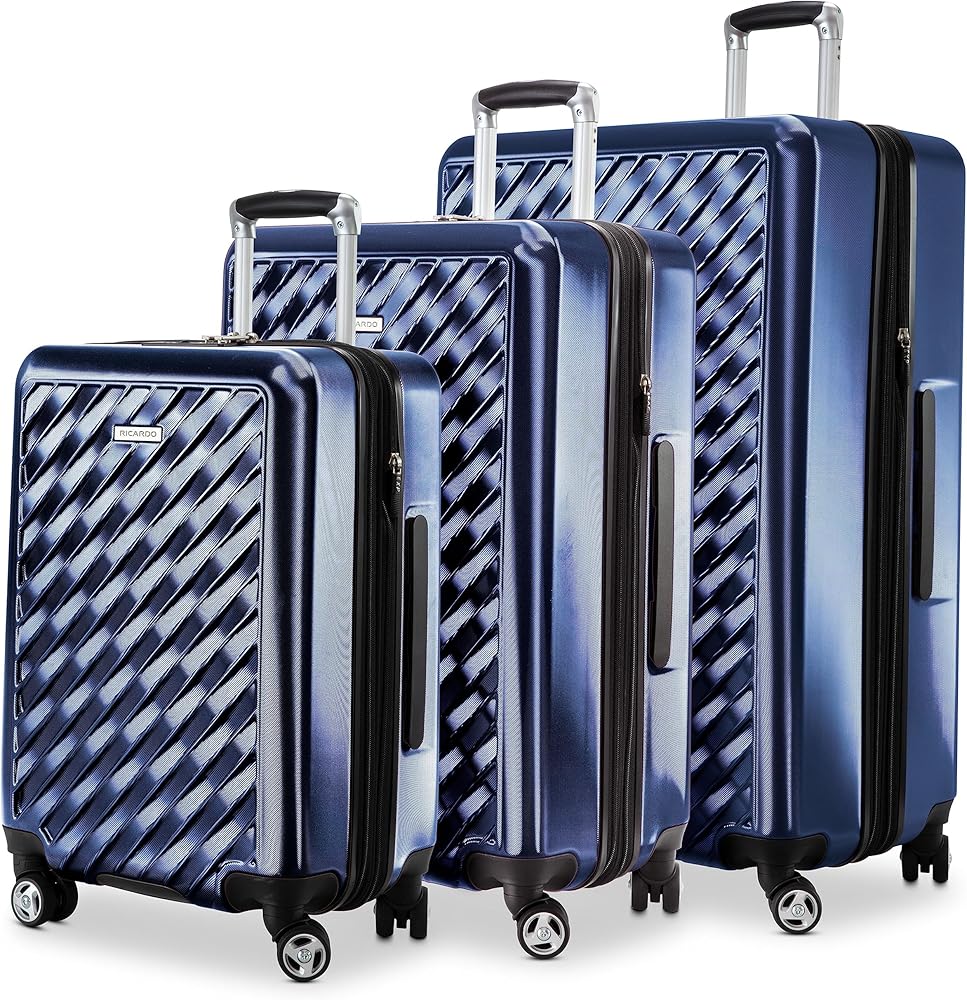 Amazon.com | Ricardo Melrose Hardside 3-Piece Set with FREE Travel