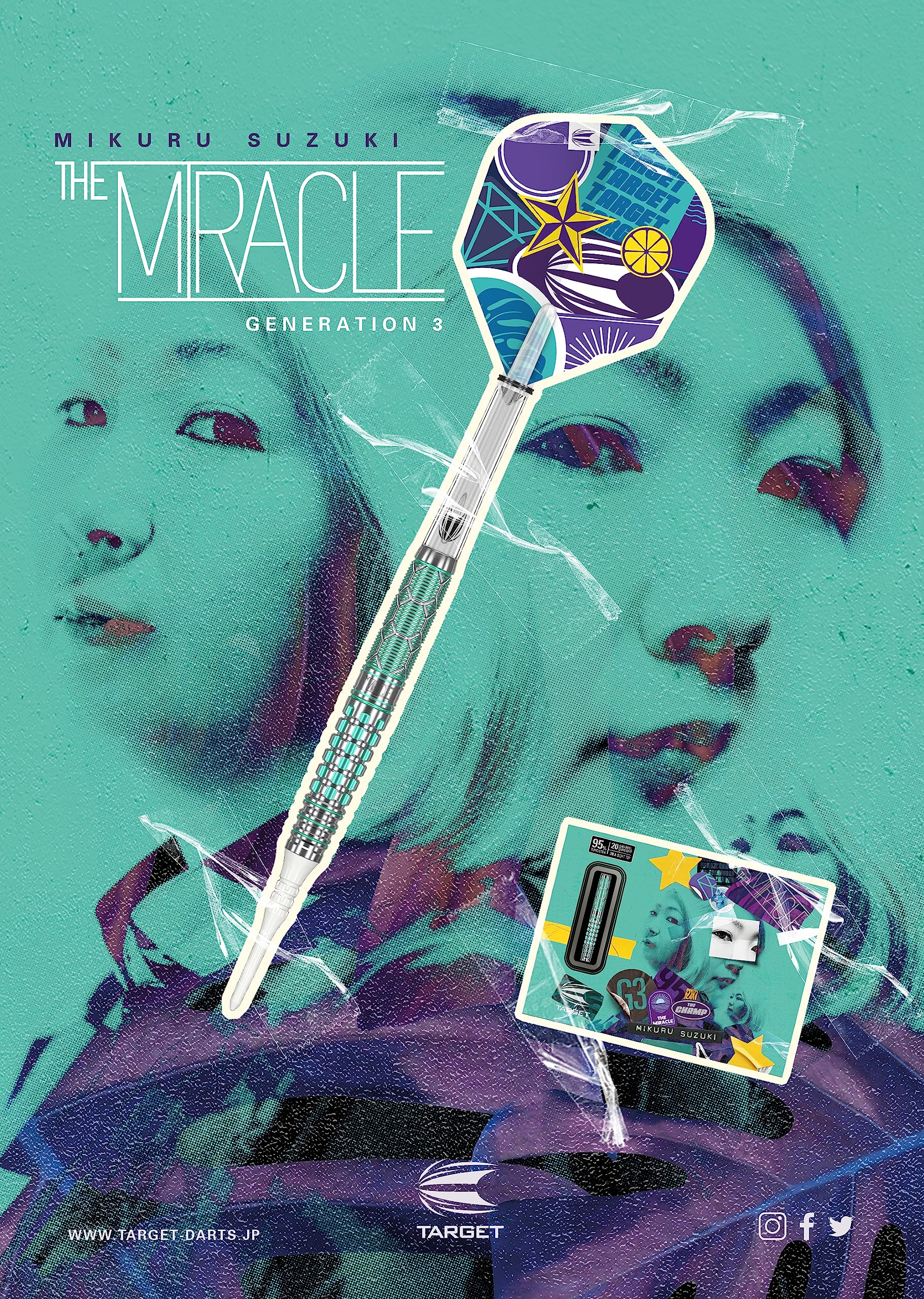 Amazon | ターゲット ザ ミラクル G3 鈴木未来モデル 210156 tad5881