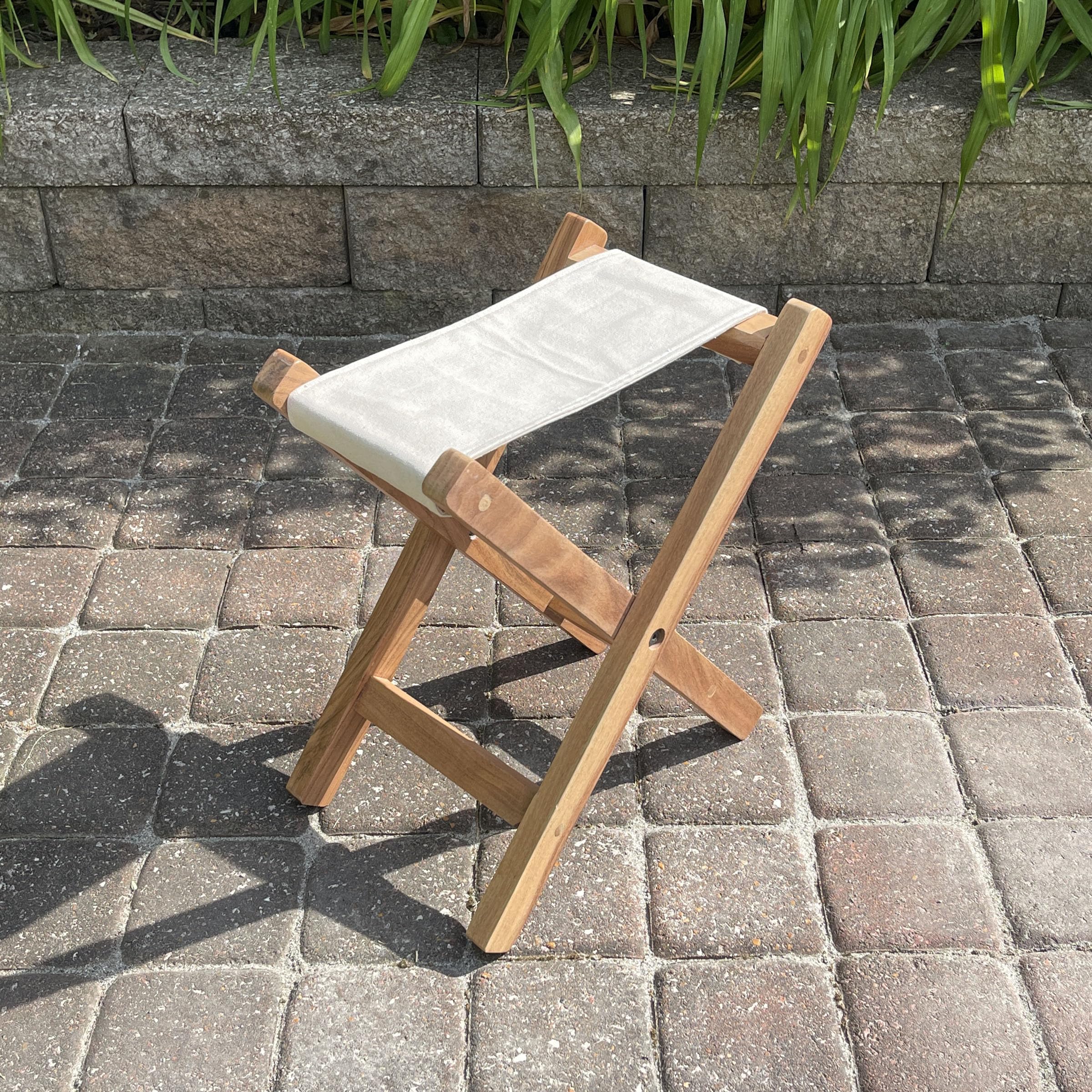Amazon.com: Buffalo Tools AWFFRS: Acacia and Canvas Folding Stool