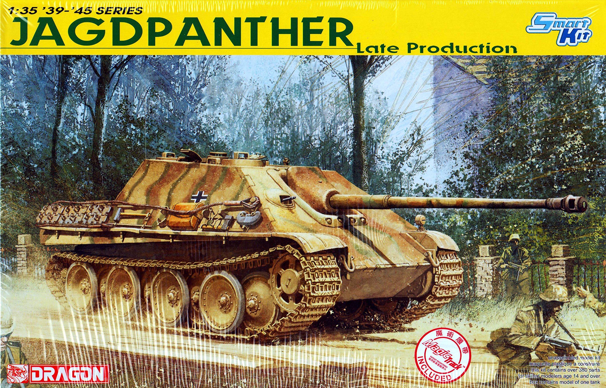 Amazon.com: Dragon Models 1/35 Jagdpanther G1 Late Production