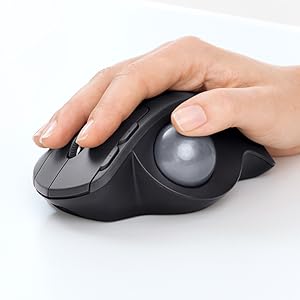 Amazon.co.jp: ロジクール ワイヤレスマウス トラックボール 無線 MX