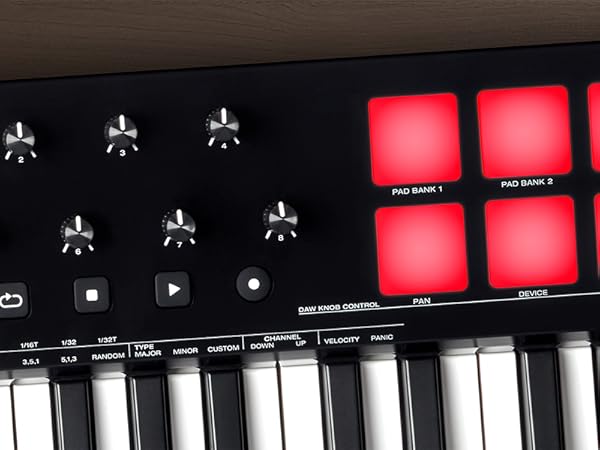 Amazon.co.jp: M-Audio USB MIDIキーボードコントローラー 49鍵