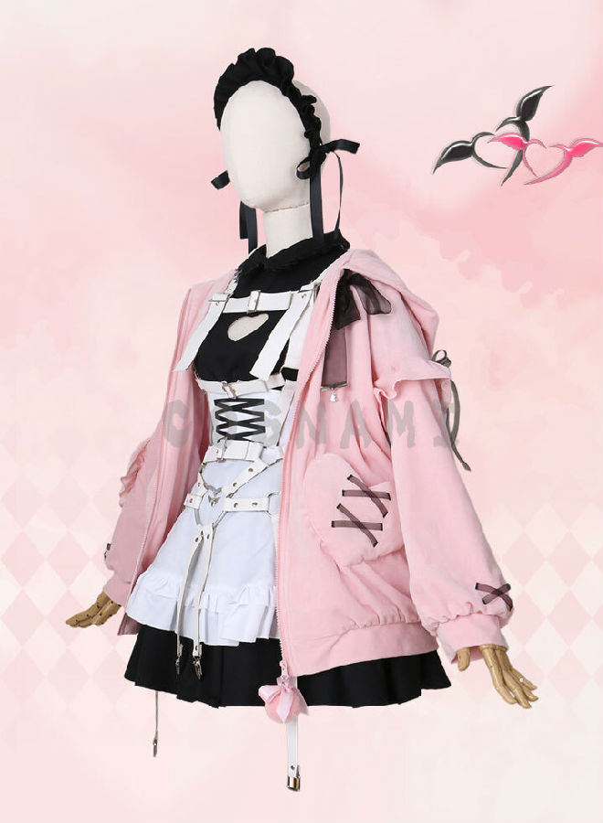 バーチャルライバー VTuber 魔界ノりりむ コスプレ衣装 コスチューム