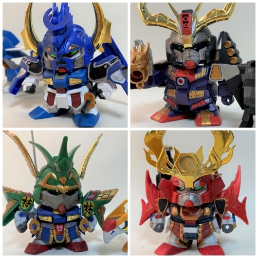 風林火山、四天王集結──SD戦国伝BB戦士4キットの系譜と魅力#416 | M