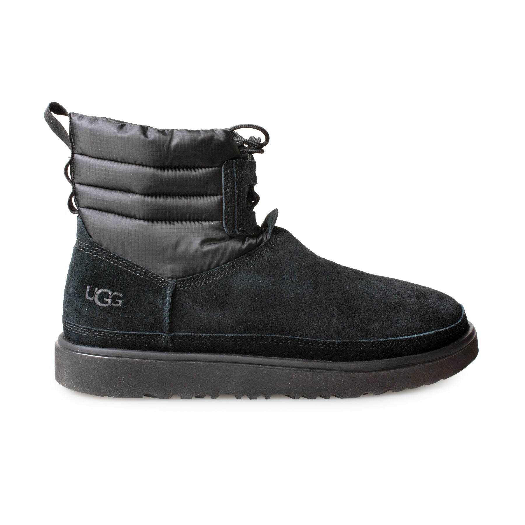 UGG Classic Mini Lace Up Weather Black Boots - Men's – MyCozyBoots