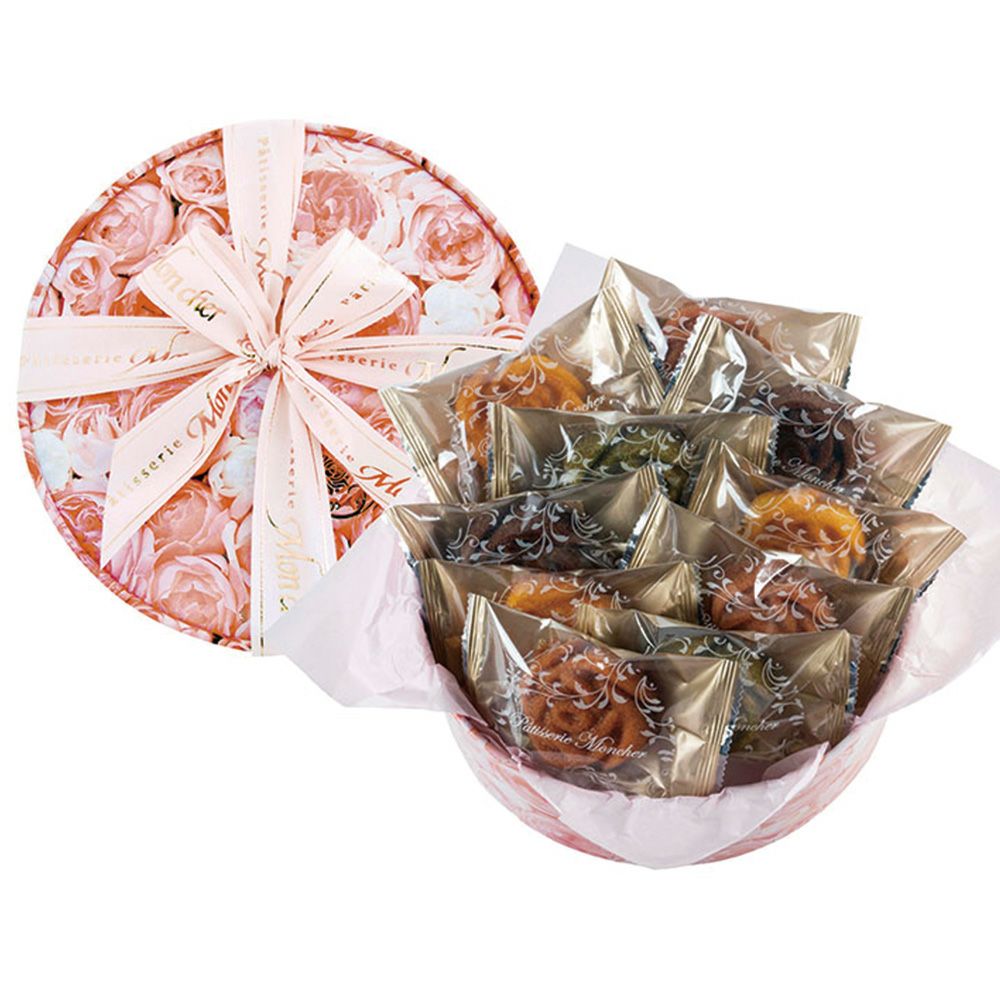 バラのフィナンシェ エタニティローズボックス L | 堂島ロールの