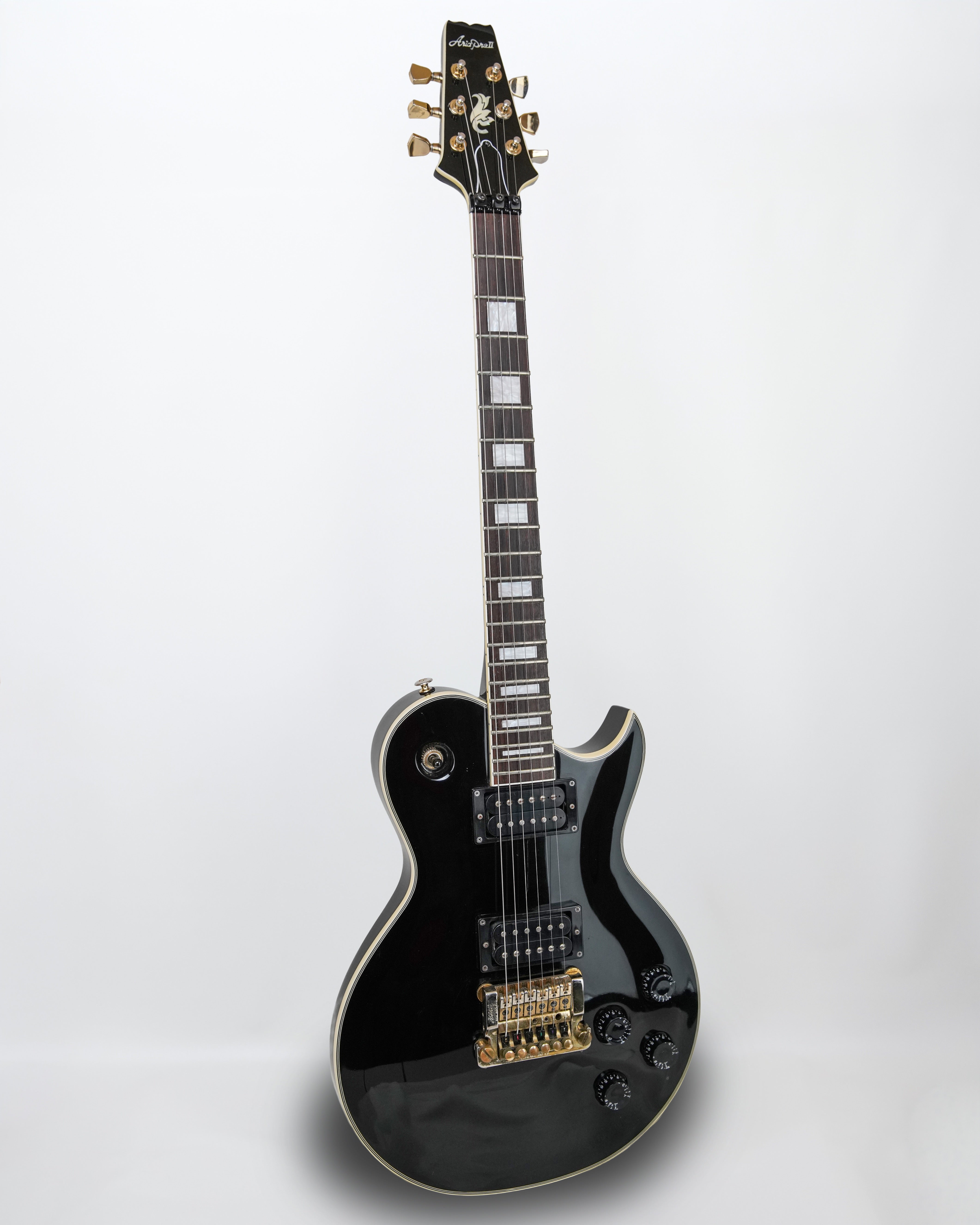 Aria Pro II PE-Deluxe/KV - Black - 1985