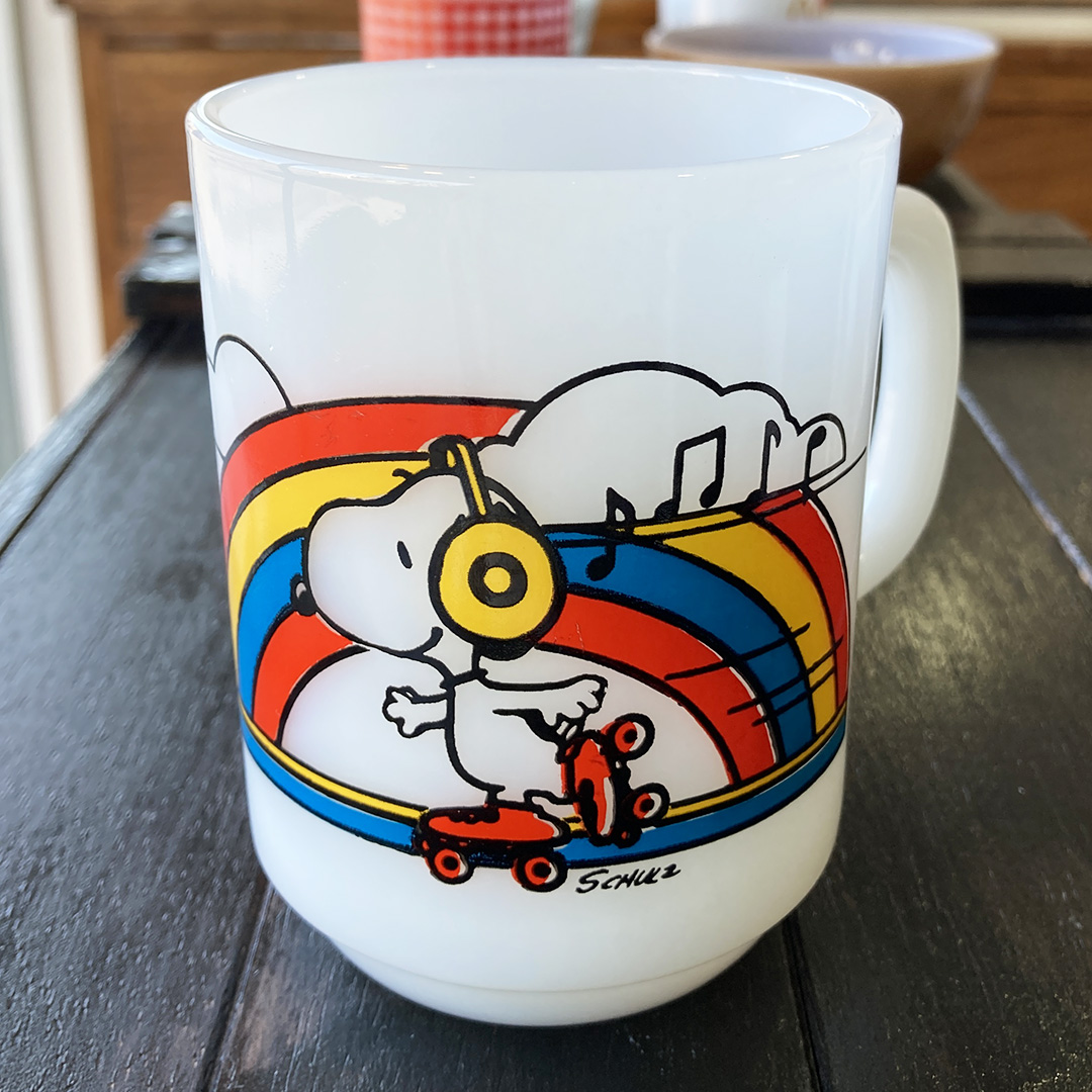 9オンスマグ スヌーピー ローラースケート スケーターズワルツ 1977年