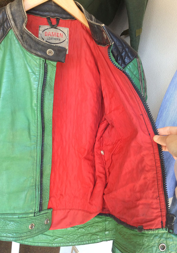 1960年代オランダ製レザーライダースジャケット 1960's Dutch Leather