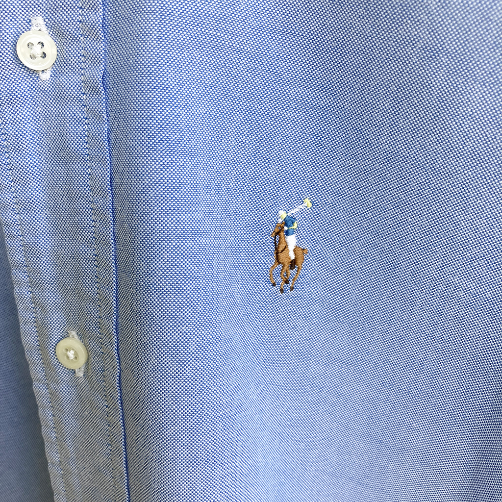 1980-1990's Oxford Button-down Shirt by POLO RALPH LAUREN Made in