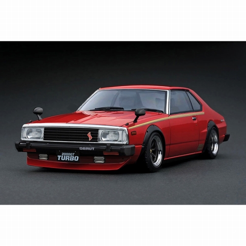 NISSAN Skyline 2000 Turbo GT-ES C211 レッド 1/18 IG3475