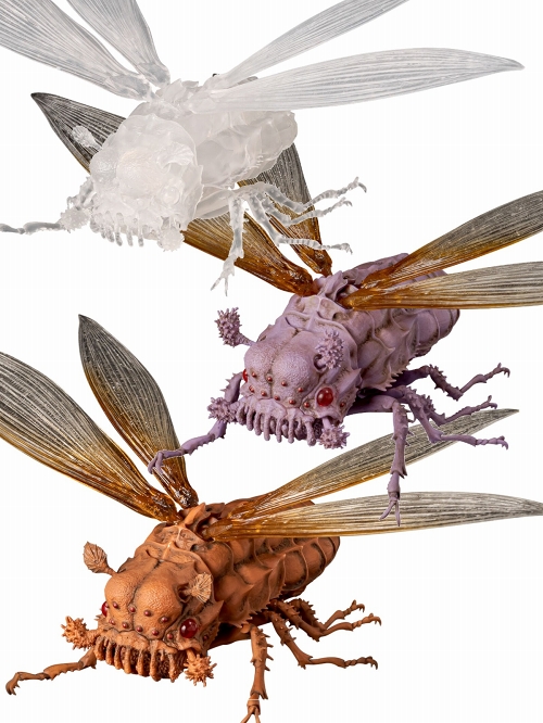 タケヤ式自在置物/ 風の谷のナウシカ: ウシアブ 3種コンプリートセット