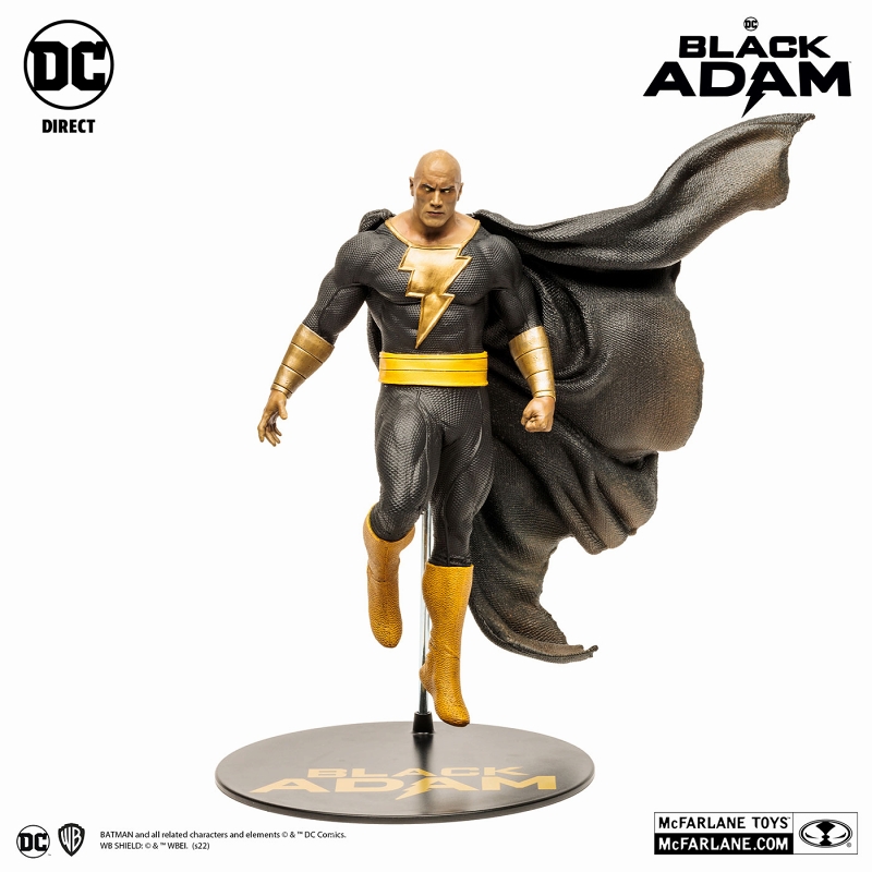 海外版】DCマルチバース/ Black Adam: ブラックアダム 12インチ ポーズ