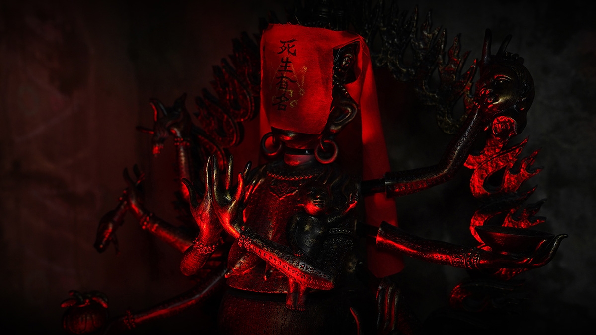 開封検品済み】呪詛/ 大黒仏母 1/6スケール コレクティブルスタチュー