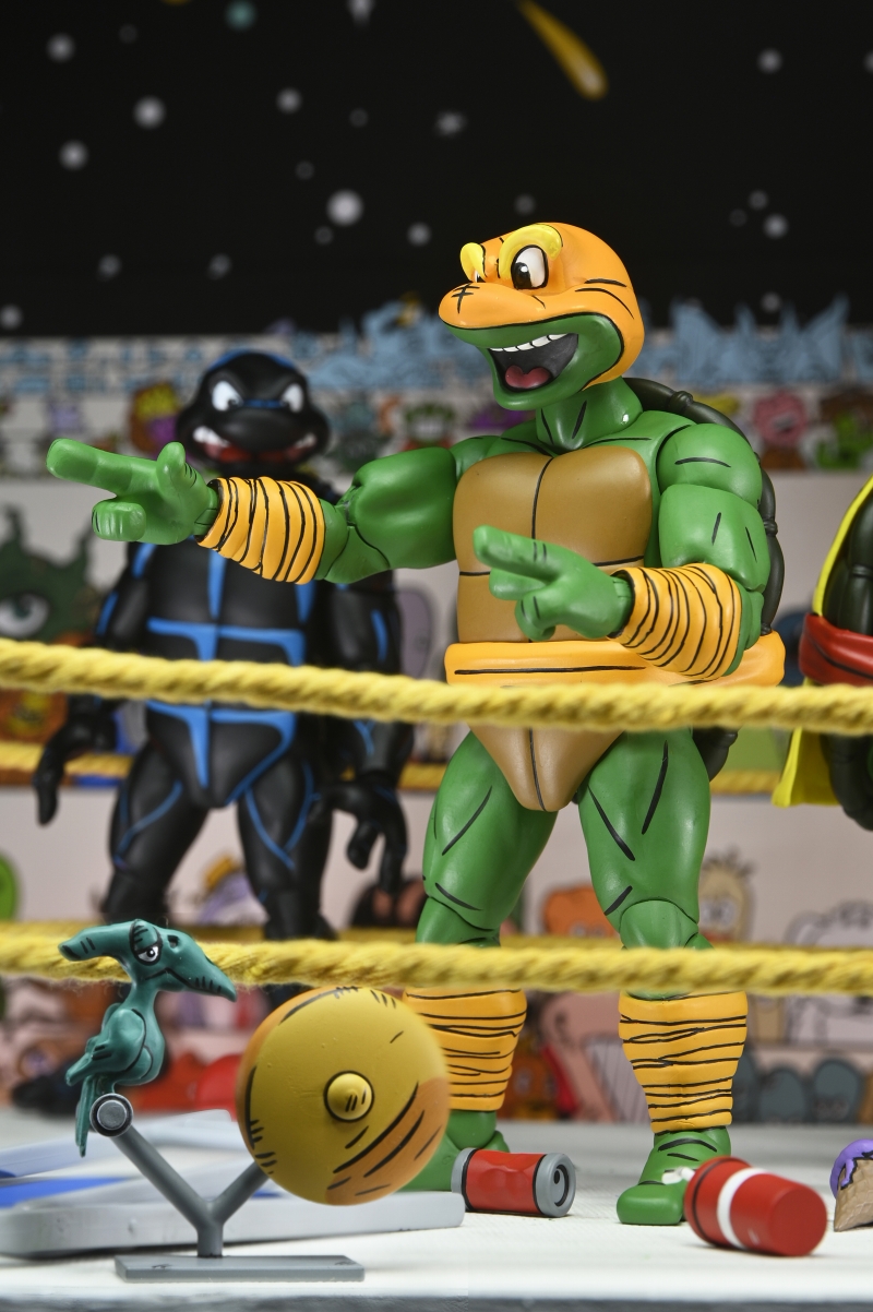 豆魚雷限定/数量限定】TMNT Archie Comics/ スタンプ・レスリング