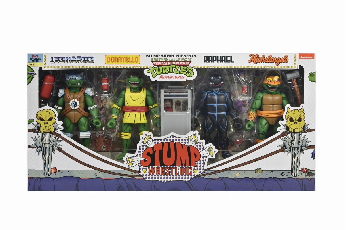 豆魚雷限定/数量限定】TMNT Archie Comics/ スタンプ・レスリング