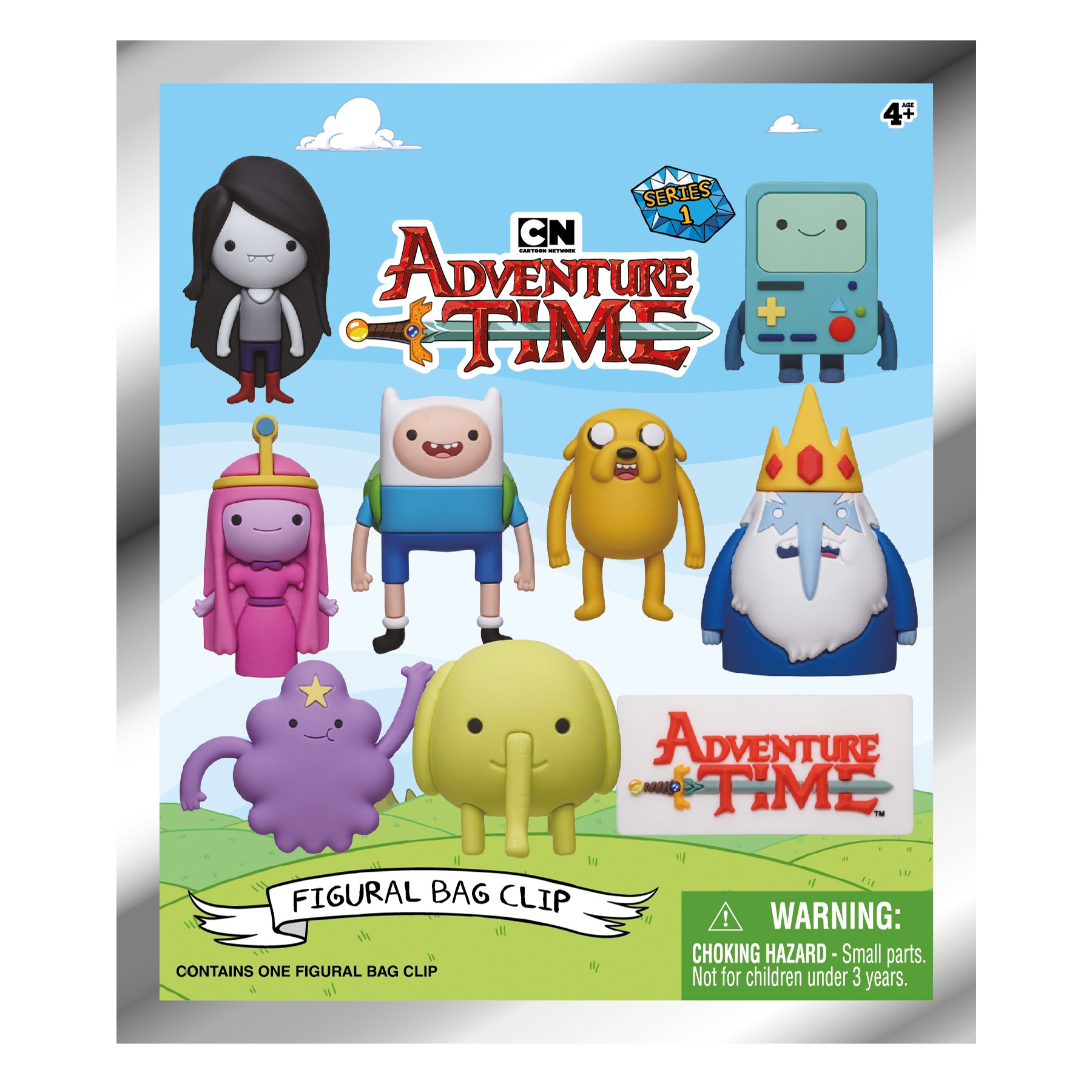 アドベンチャータイム/ 3D フィギュラル キーリング シリーズ1 24個