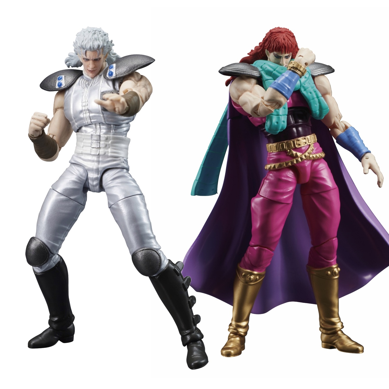 DIGACTION/ 北斗の拳: 白髪レイ＆ユダ アクションフィギュア セット