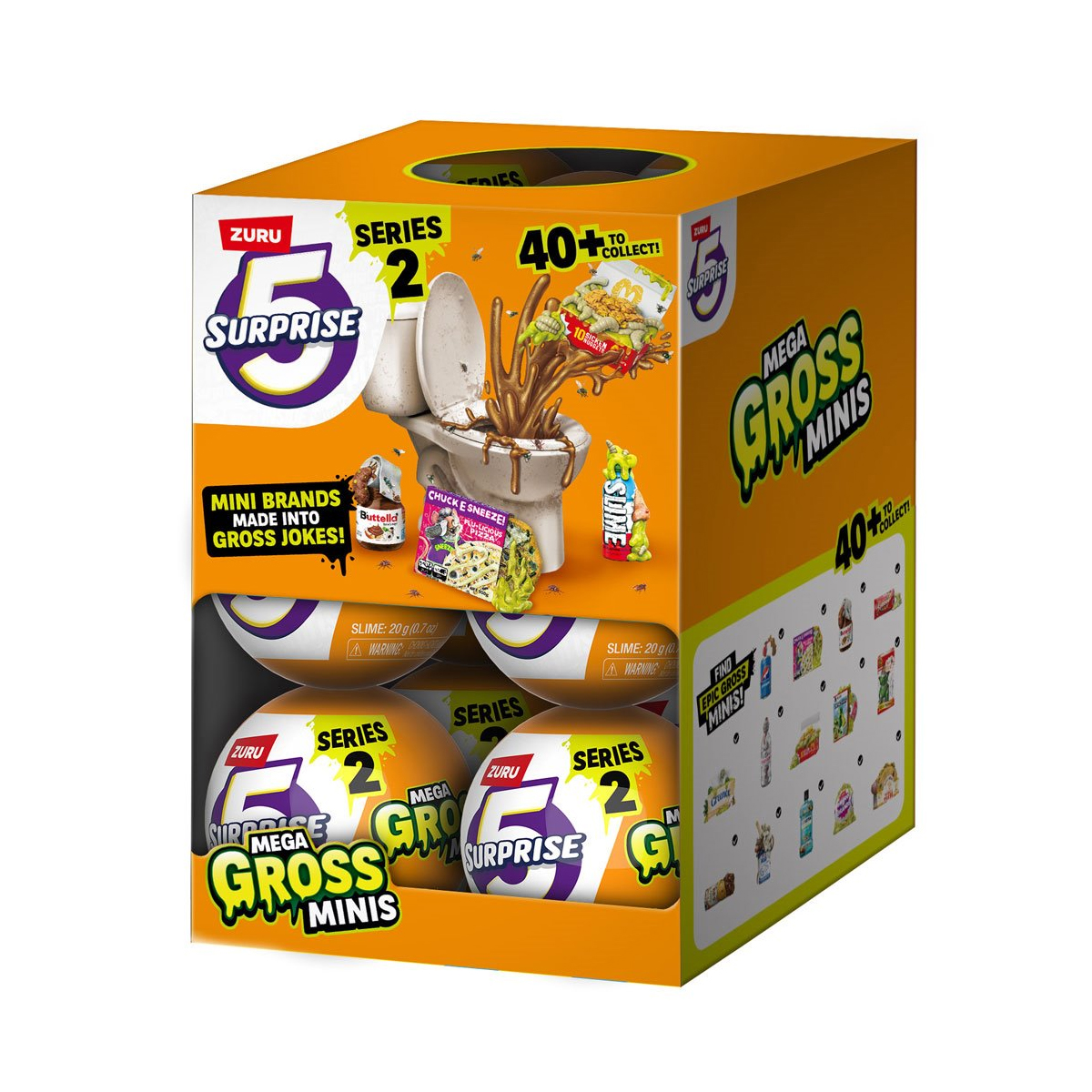 5サプライズ/メガグロスミニ シリーズ2: ミニフィギュア