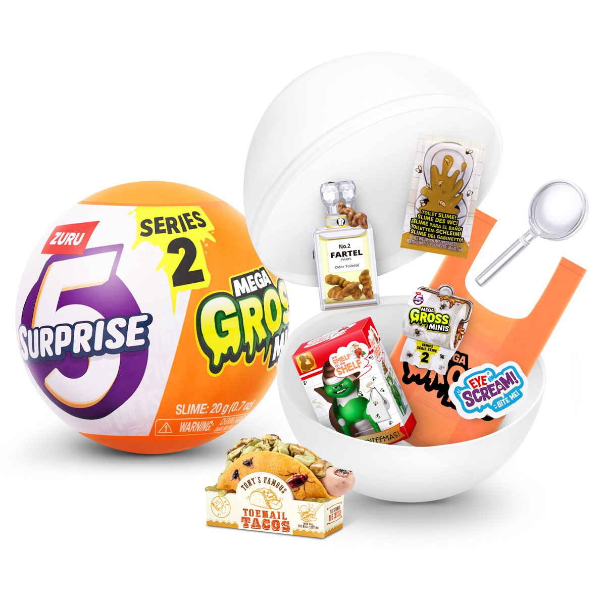 5サプライズ/メガグロスミニ シリーズ2: ミニフィギュア