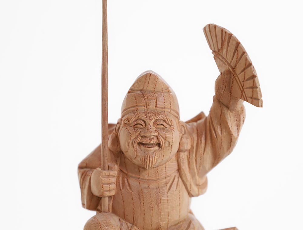 恵比寿様とは？ご利益・ご真言・梵字まで─縁起物,木彫り,置物,恵比寿