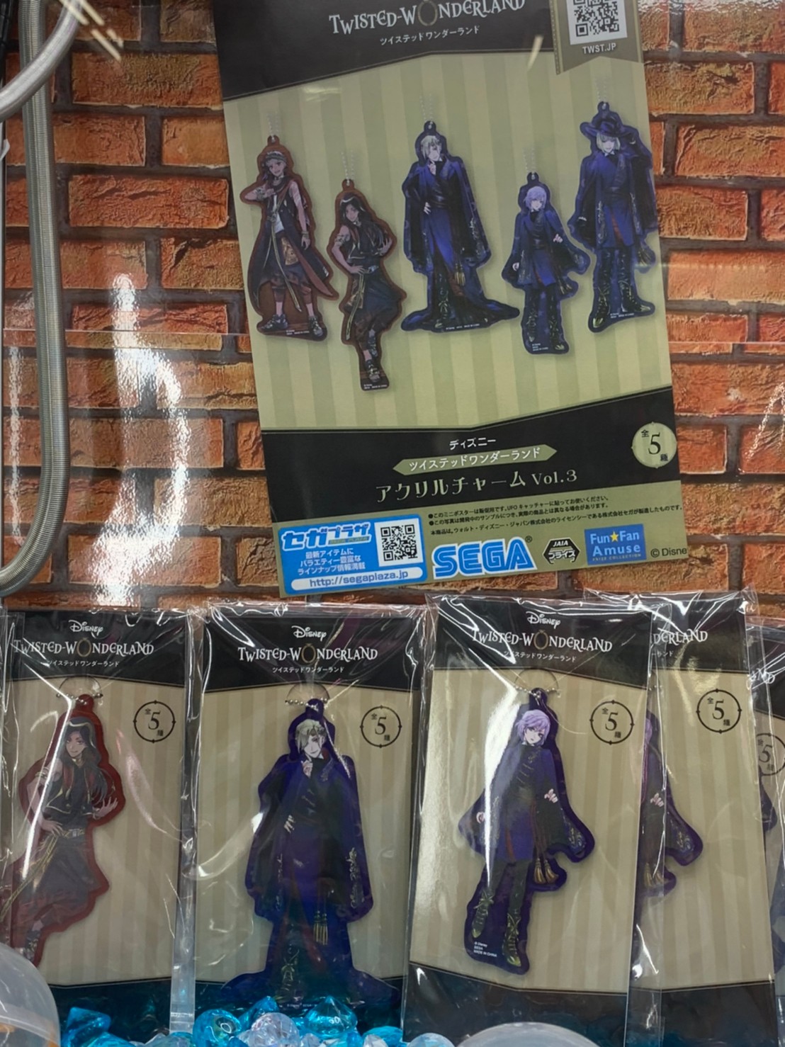 アミューズ】11/21☆入荷情報です！〈ツイステ アクリルチャームVol.2