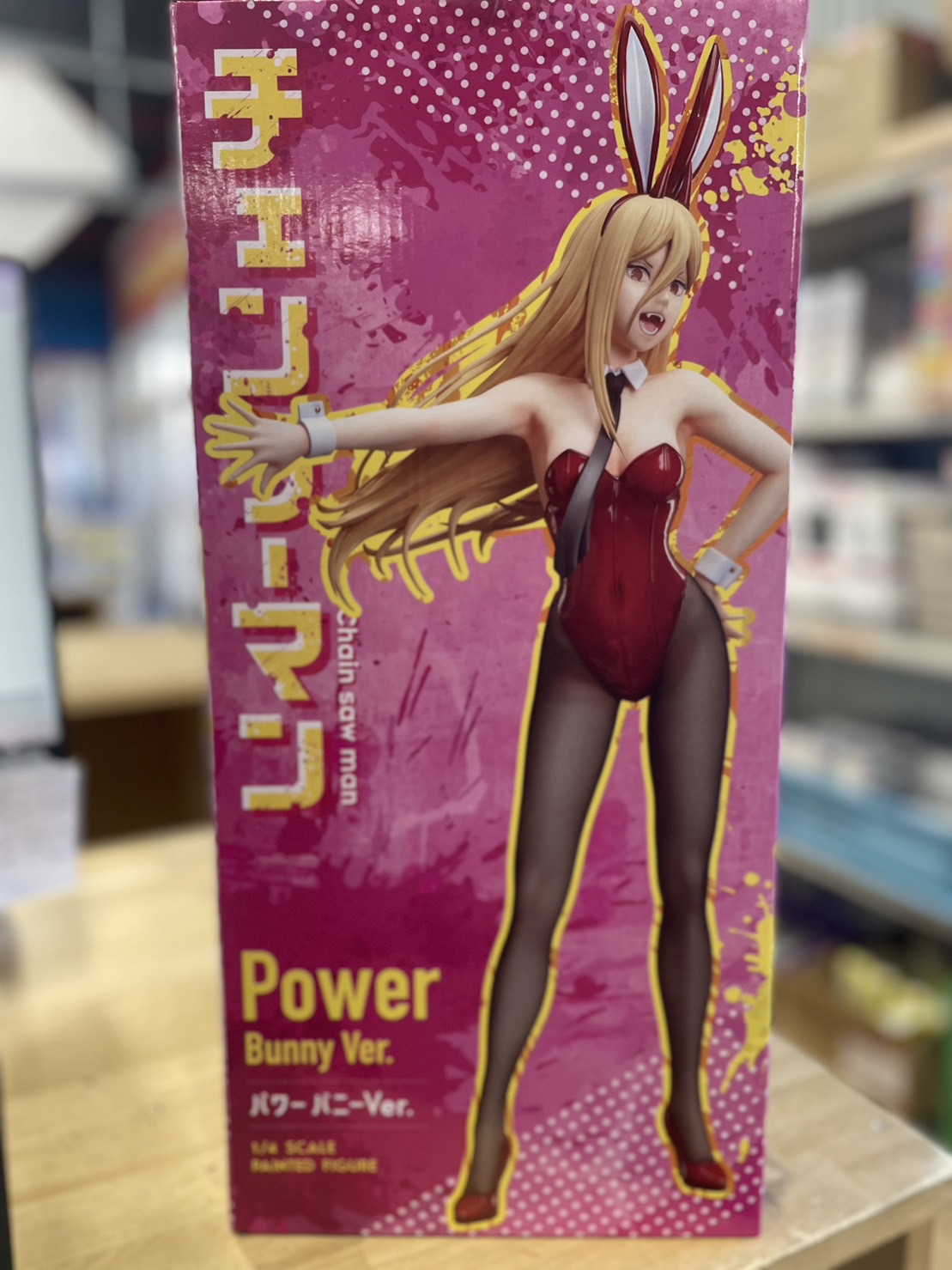豊川店】◇フィギュア買取情報！チェンソーマン パワー バニーver. 1/4