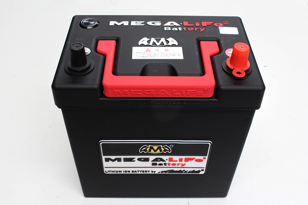 CIVIC FD2 Lightweight Lithium-Ion Battery/MEGA・LiFe Black Series