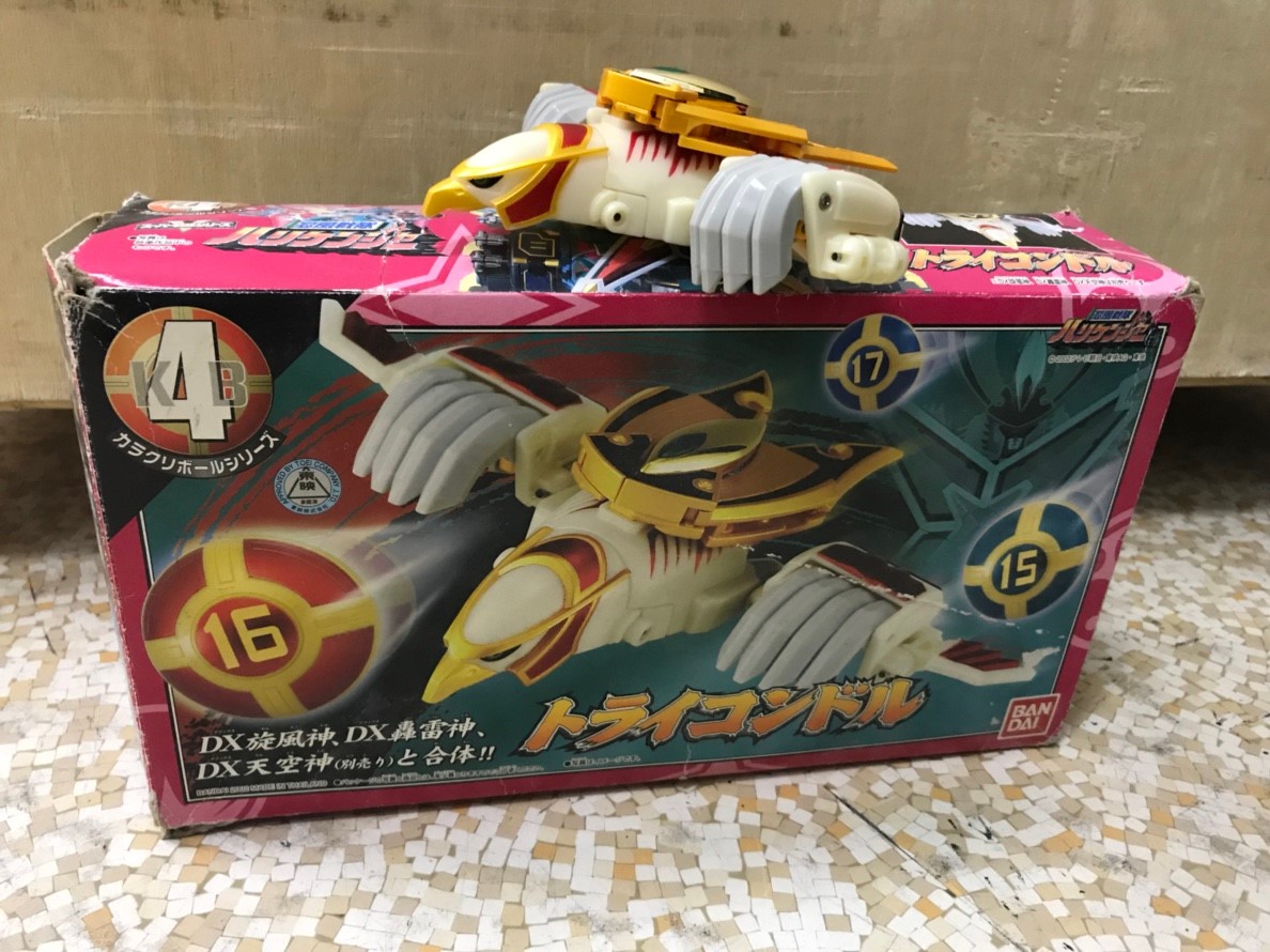 1/14忍風戦隊 ハリケンジャー・バンダイ DX天空神/超合金 轟雷神