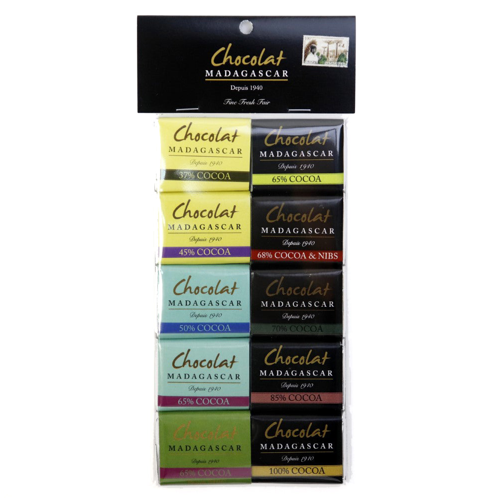 ショコラマダガスカル ミニタブレット 5g アソート10種 10個/20個入