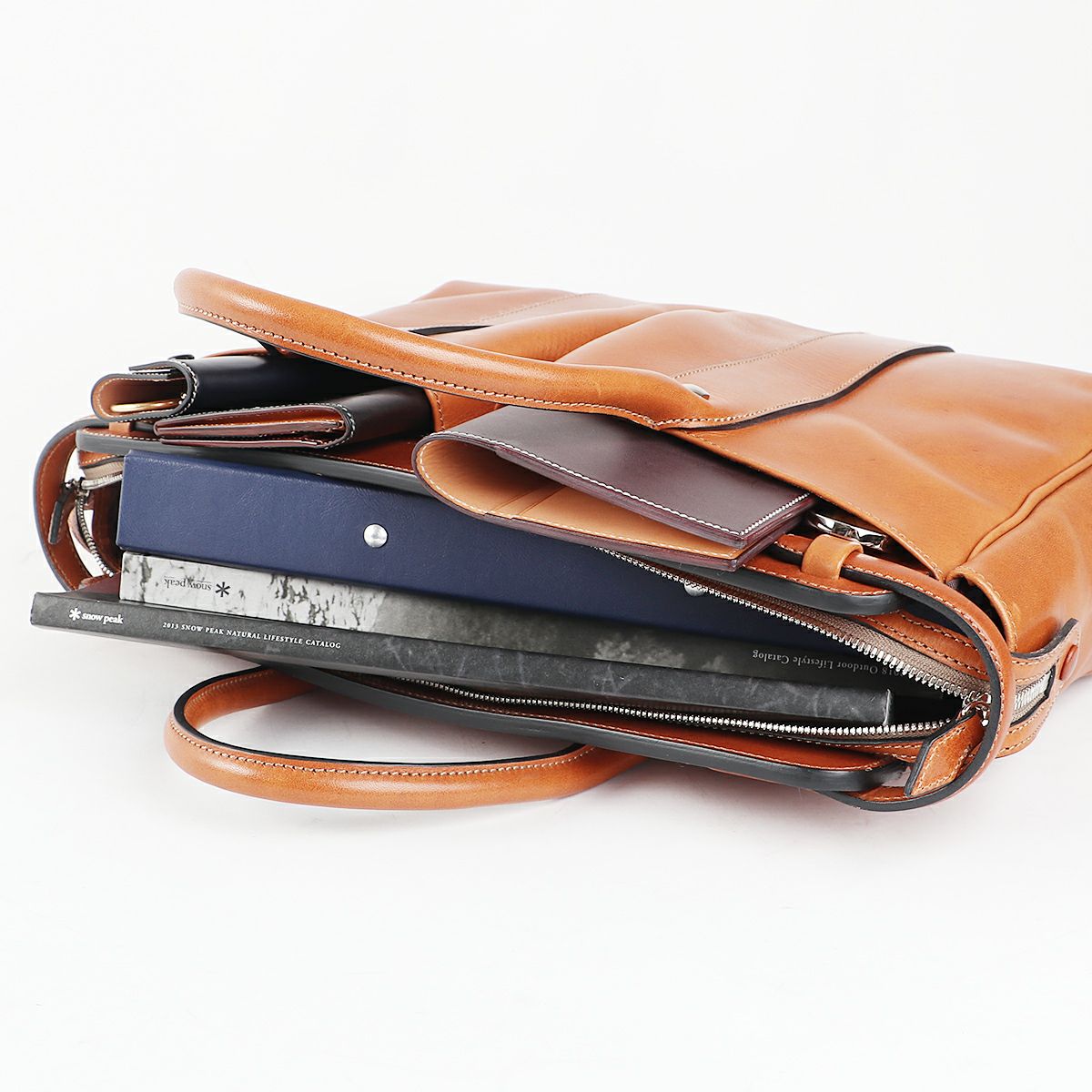 双鞣和地 トートブリーフ | 万双公式オンラインショップ