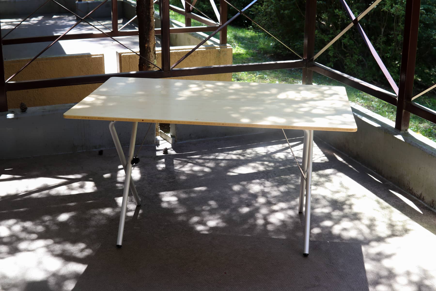 永世定番]Snow Peak ワンアクションテーブルロング竹(LV-015TR