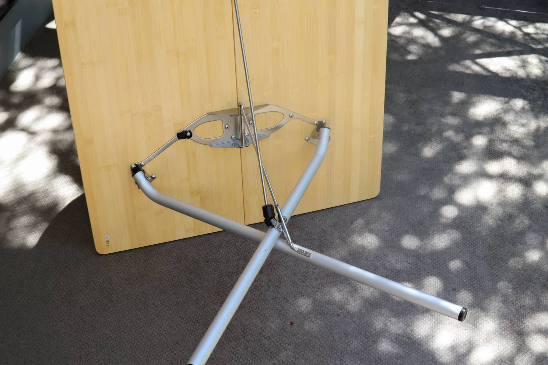 永世定番]Snow Peak ワンアクションテーブルロング竹(LV-015TR