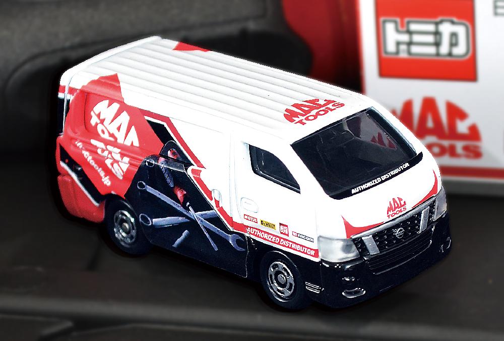 トミカ 日産 NV350 キャラバン MAC TOOLS 発売｜お知らせ｜マック