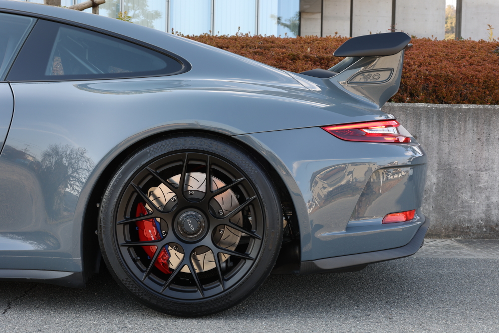 Porsche 991.2/GT3 ＆ BC FORGED KL12＋Hoosier R7+アライメント調整